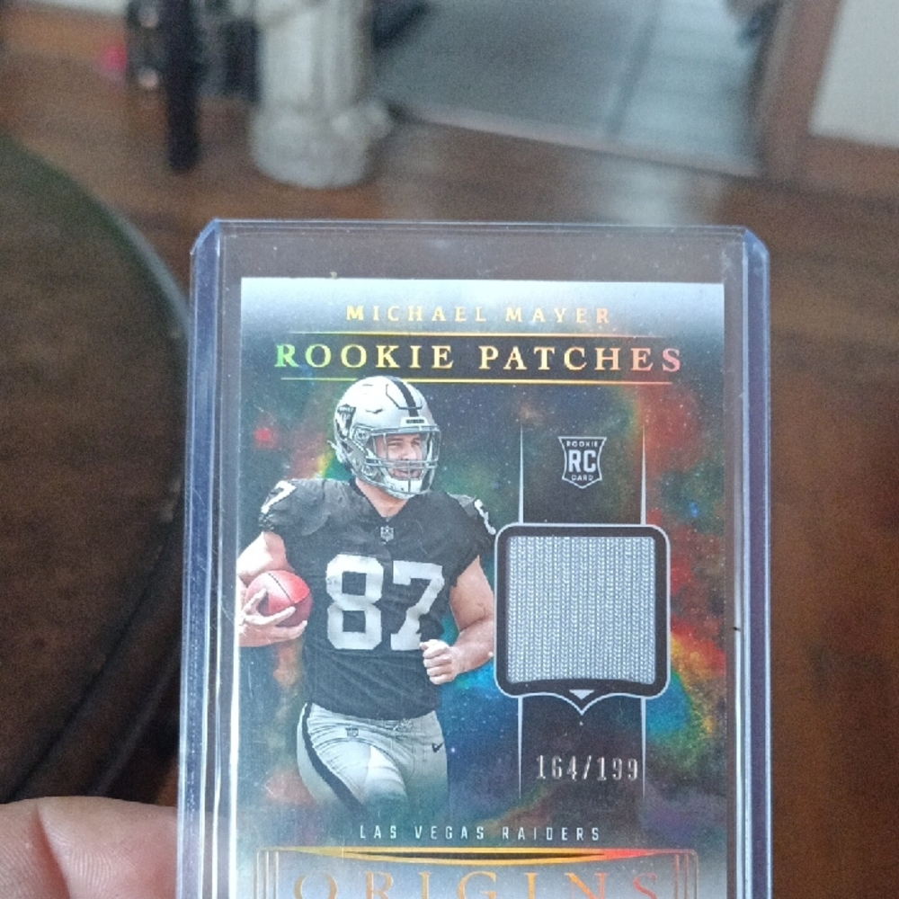 Michael Mayer Rookie Patches Card /199